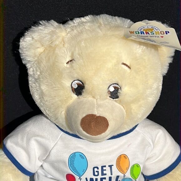 Build A Bear Get Well Soon Bear With Tags - Picture 4 of 12